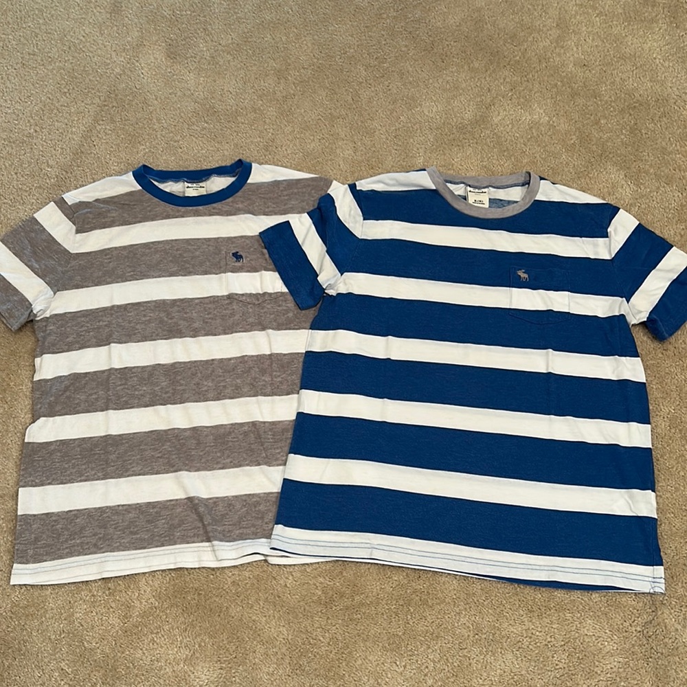 Abercrombie kids short sleeve t shirts. Size XL (16). Boys.